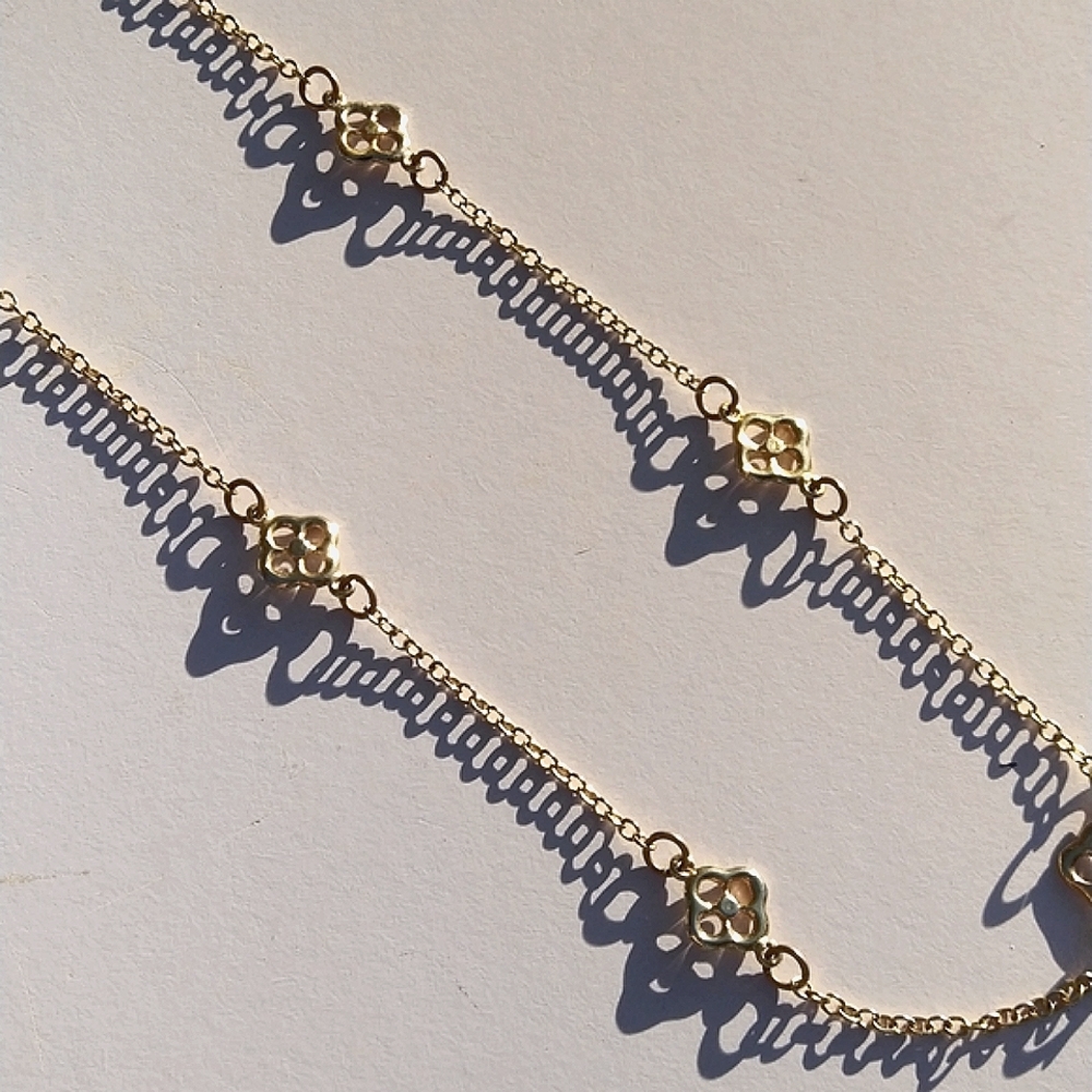 FLOWER CHAIN necklace